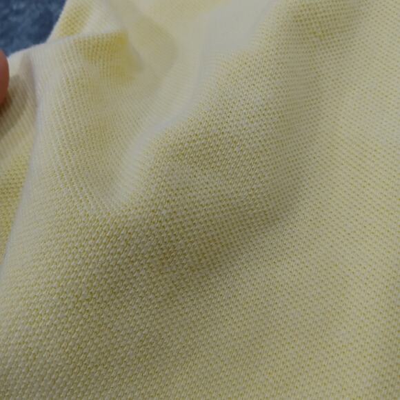 VTG RARE Ralph Lauren Rugby Big Kicker Short Sleeve Yellow Polo Shirt SZ Small - Picture 12 of 12